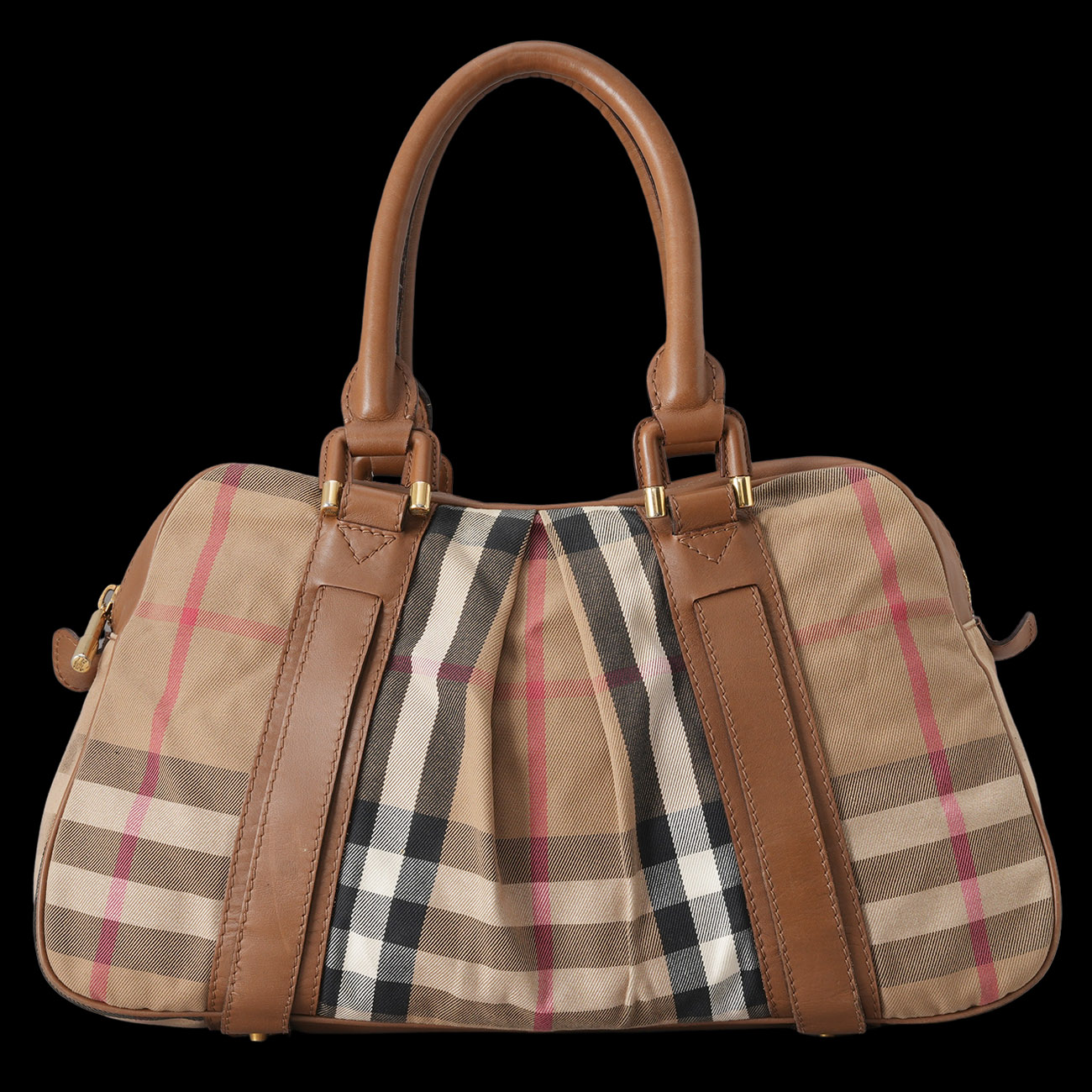 BURBERRY(USED)버버리 캔버스 체크 숄더백
