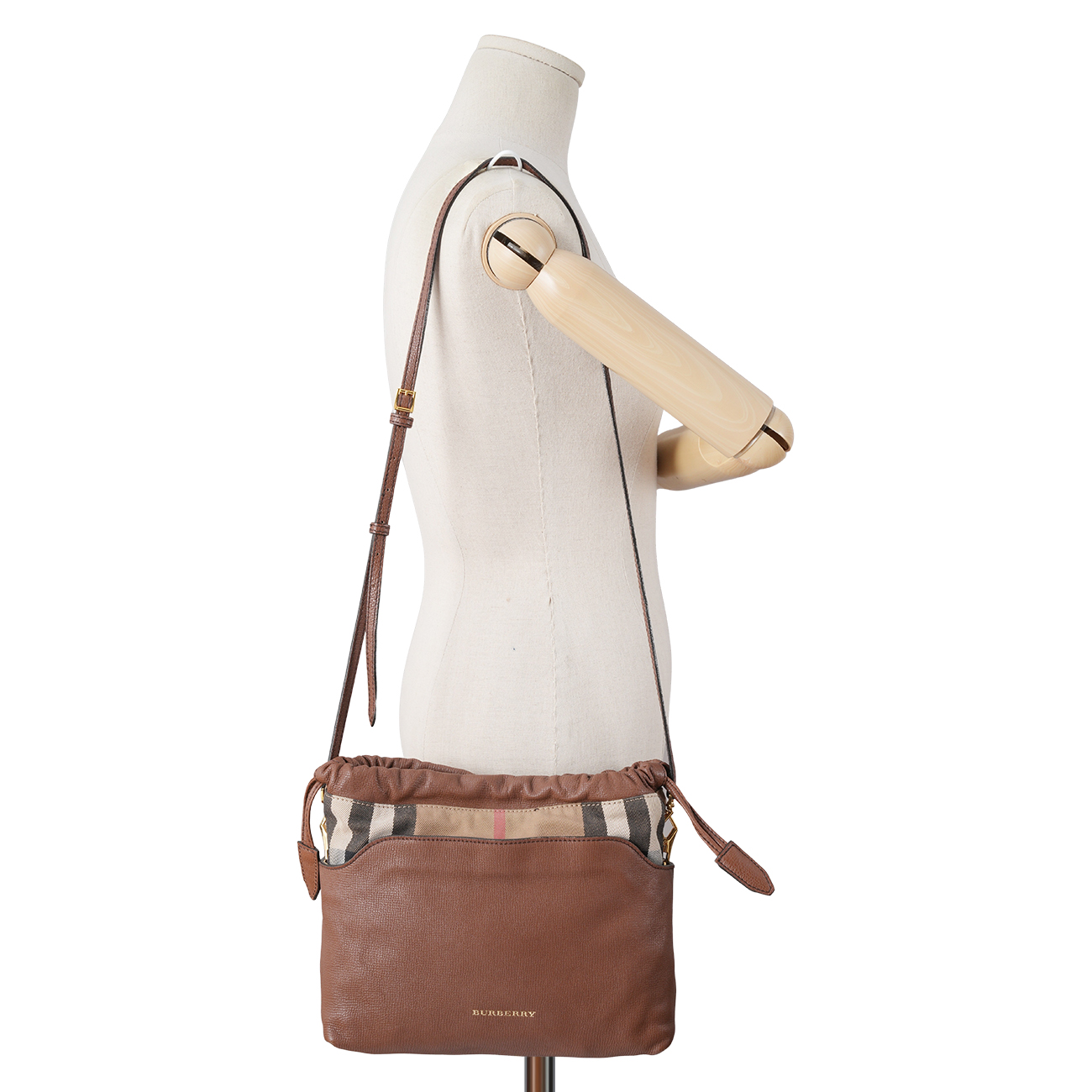 BURBERRY(USED)버버리 3982568 드로스트링 크로스백