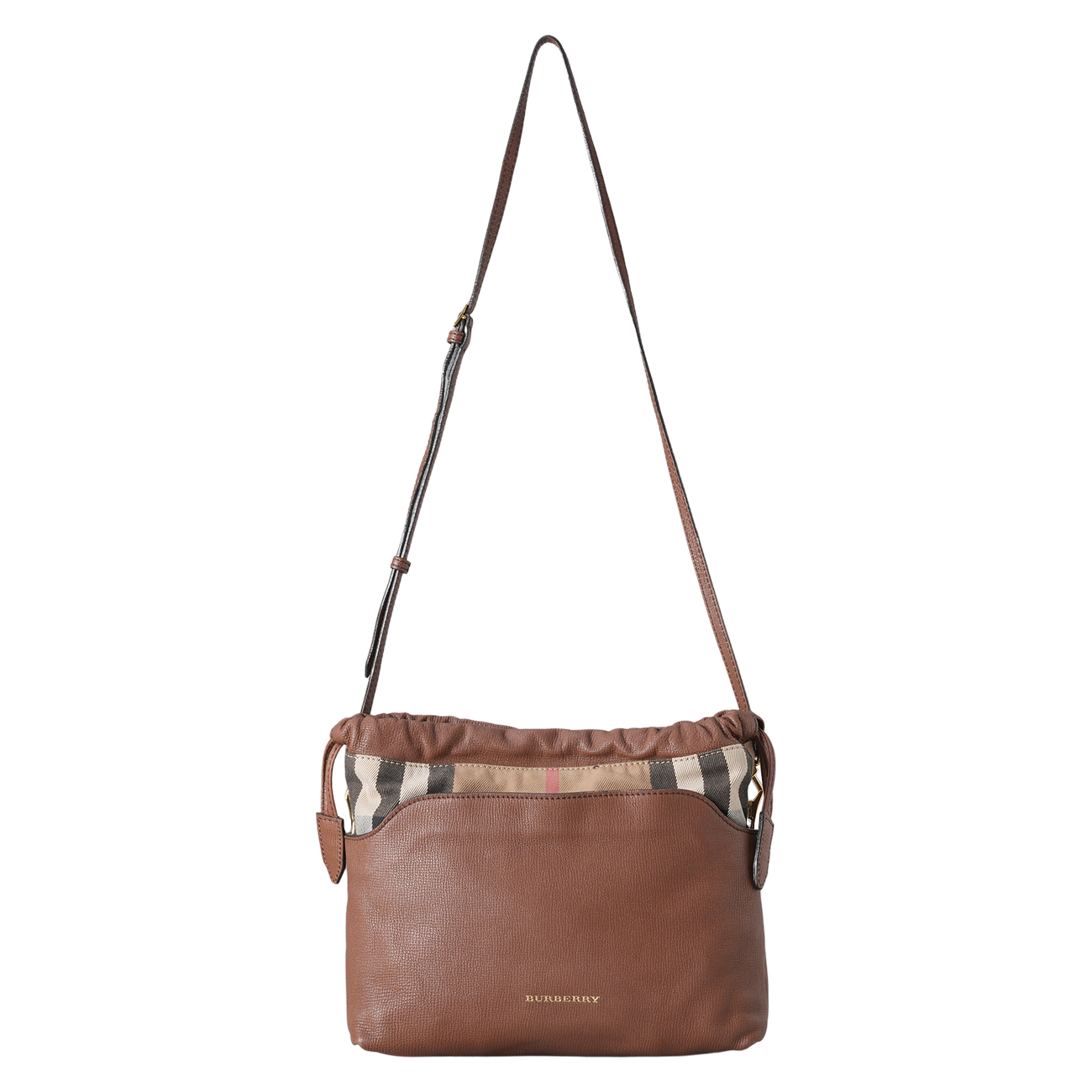 BURBERRY(USED)버버리 3982568 드로스트링 크로스백