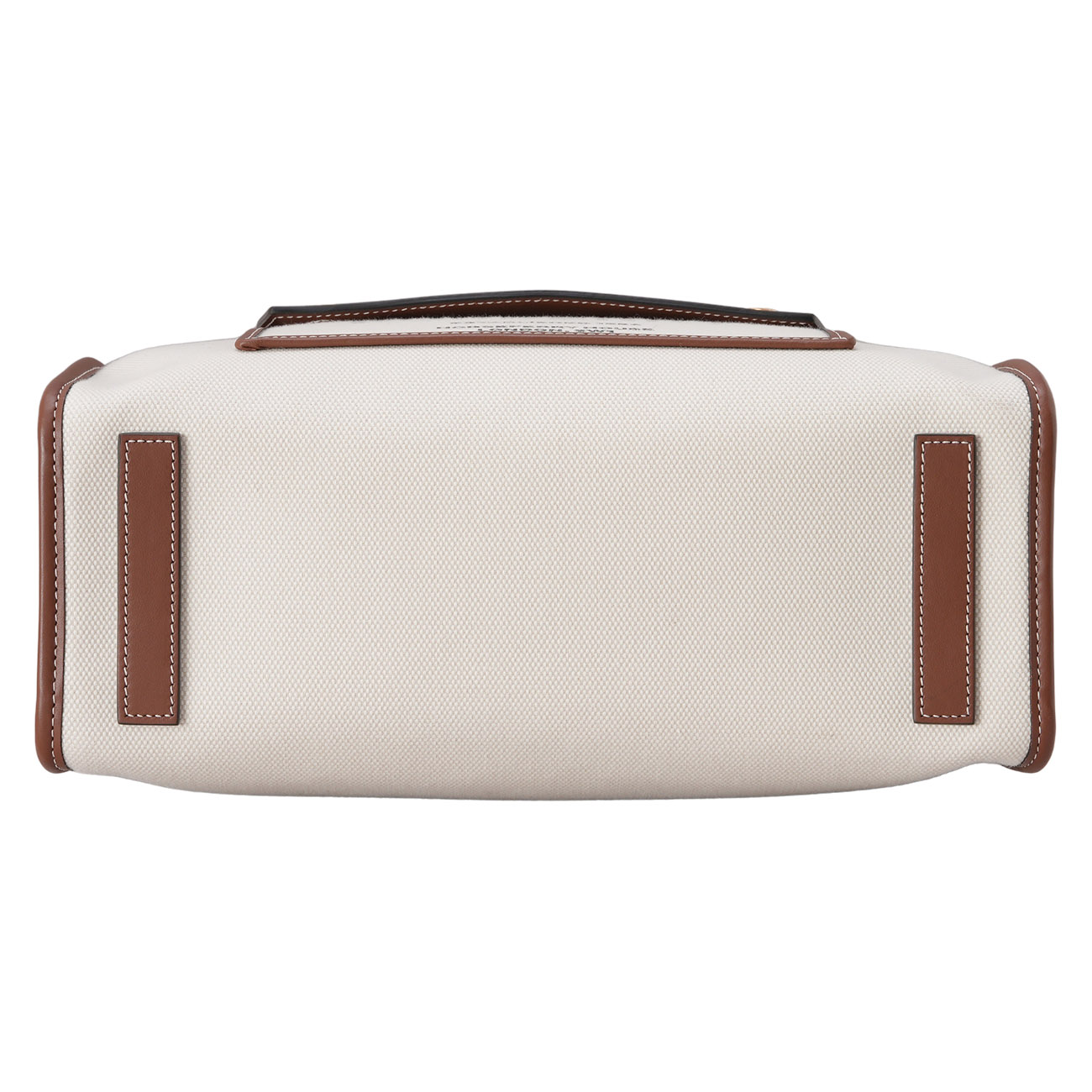 BURBERRY(USED)버버리 프레야 투톤 캔버스 스몰 토트백