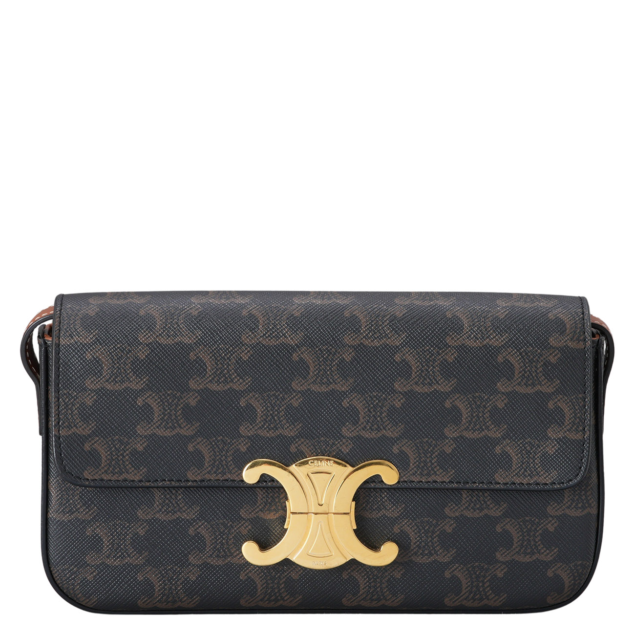 CELINE(USED)셀린느 트리오페 클로드 숄더백