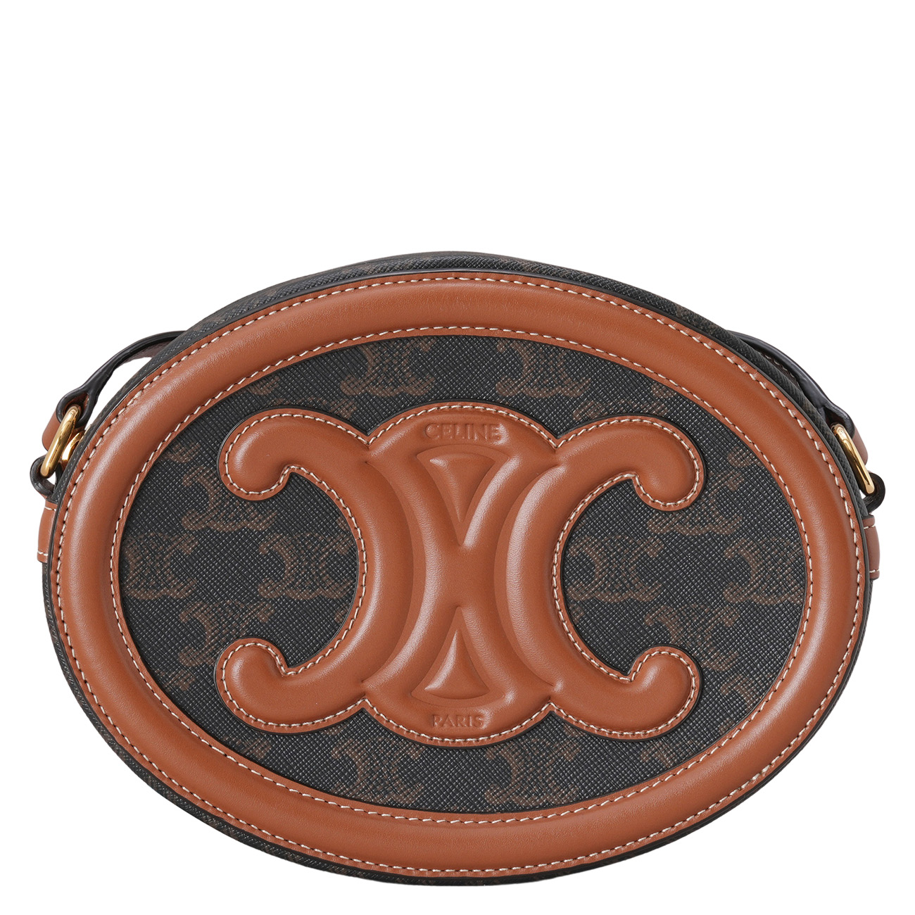 CELINE(USED)셀린느 트리오페 오벌백 탄