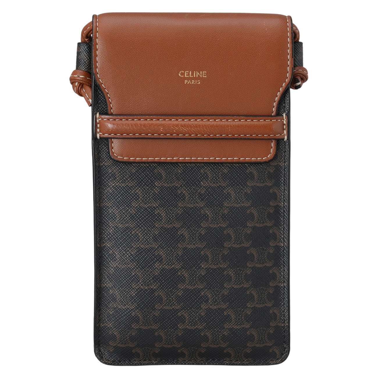 CELINE(USED)셀린느 트리옹프 폰홀더 크로스백