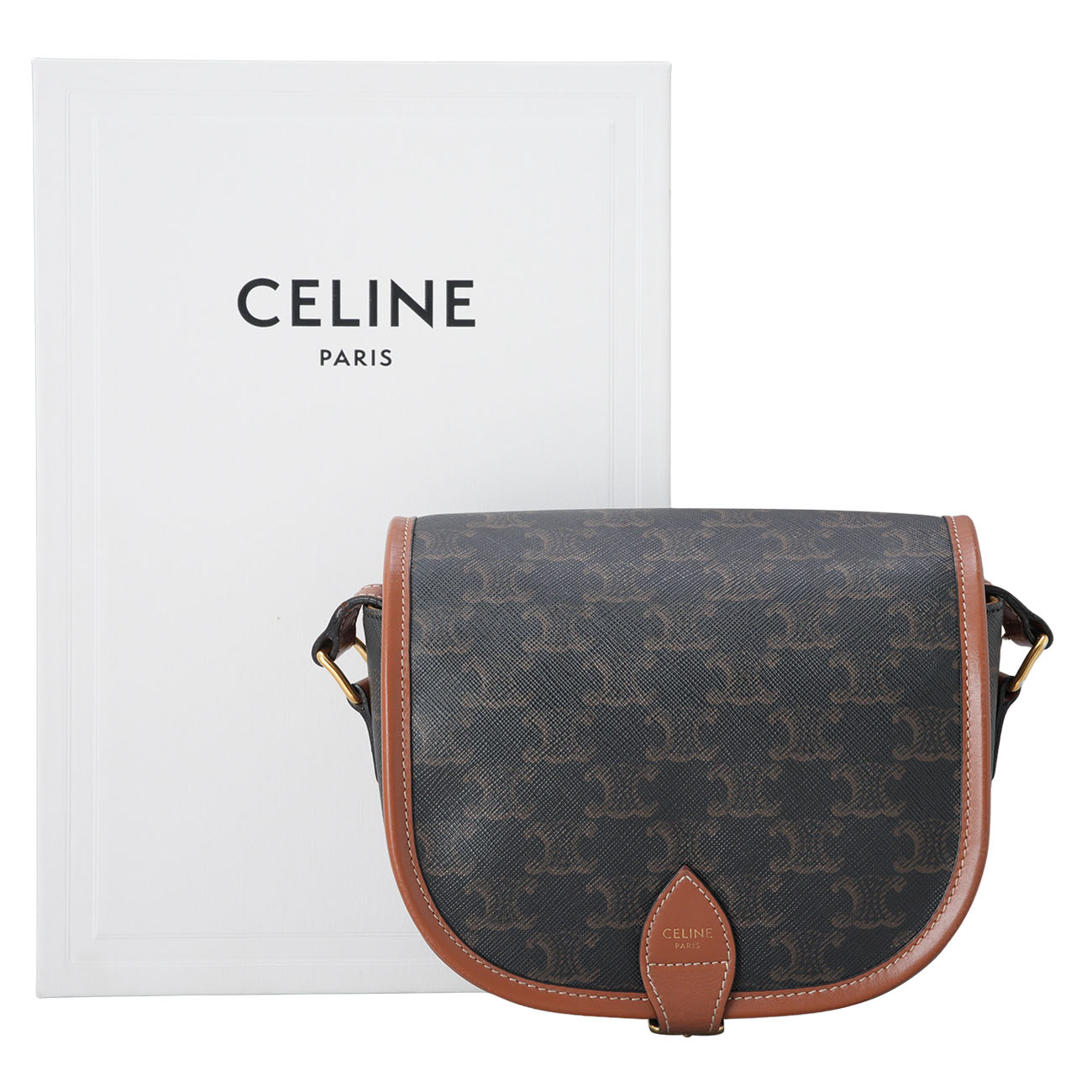 CELINE(USED)셀린느 트리오페 폴코 미듐