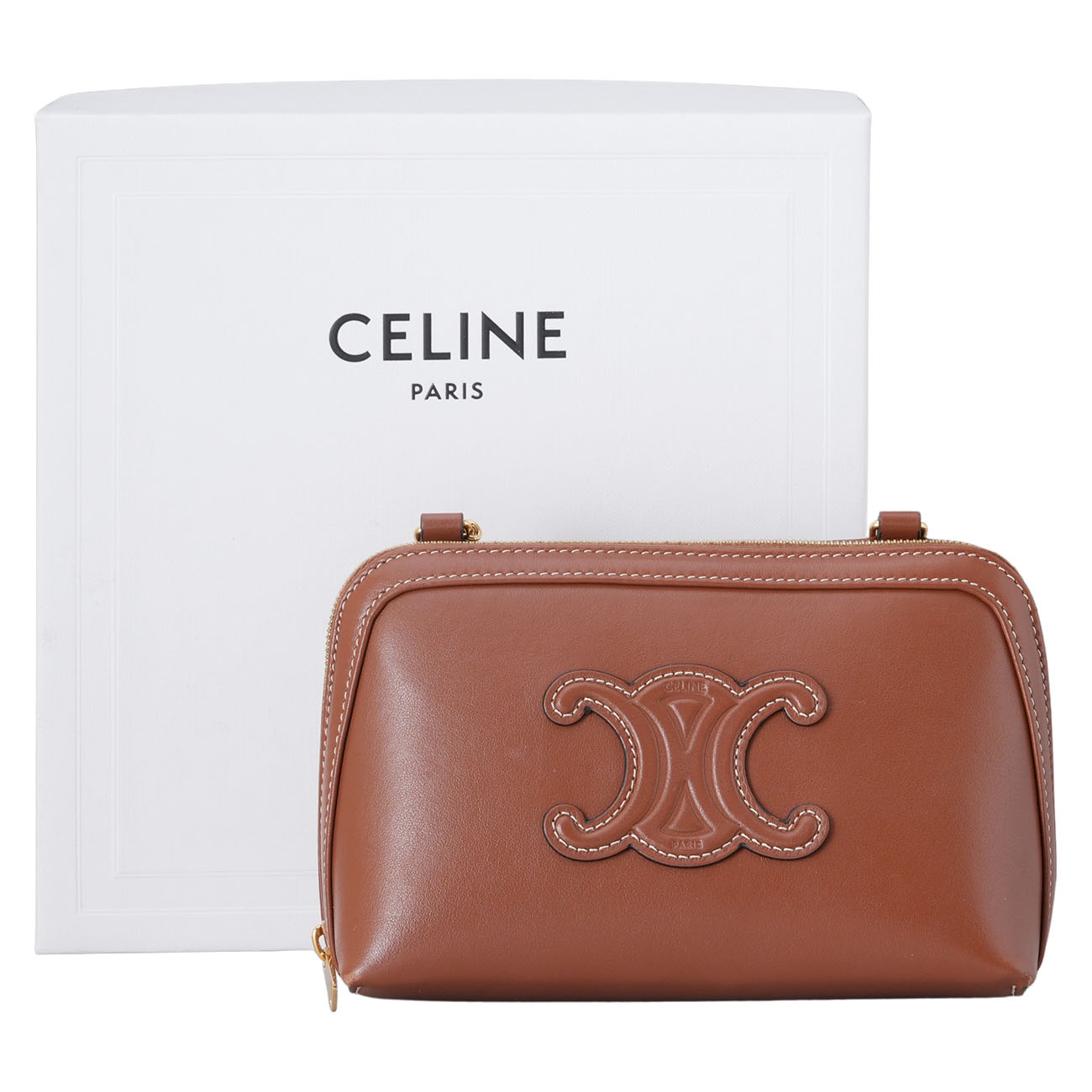 CELINE(USED)셀린느 클러치 온 체인