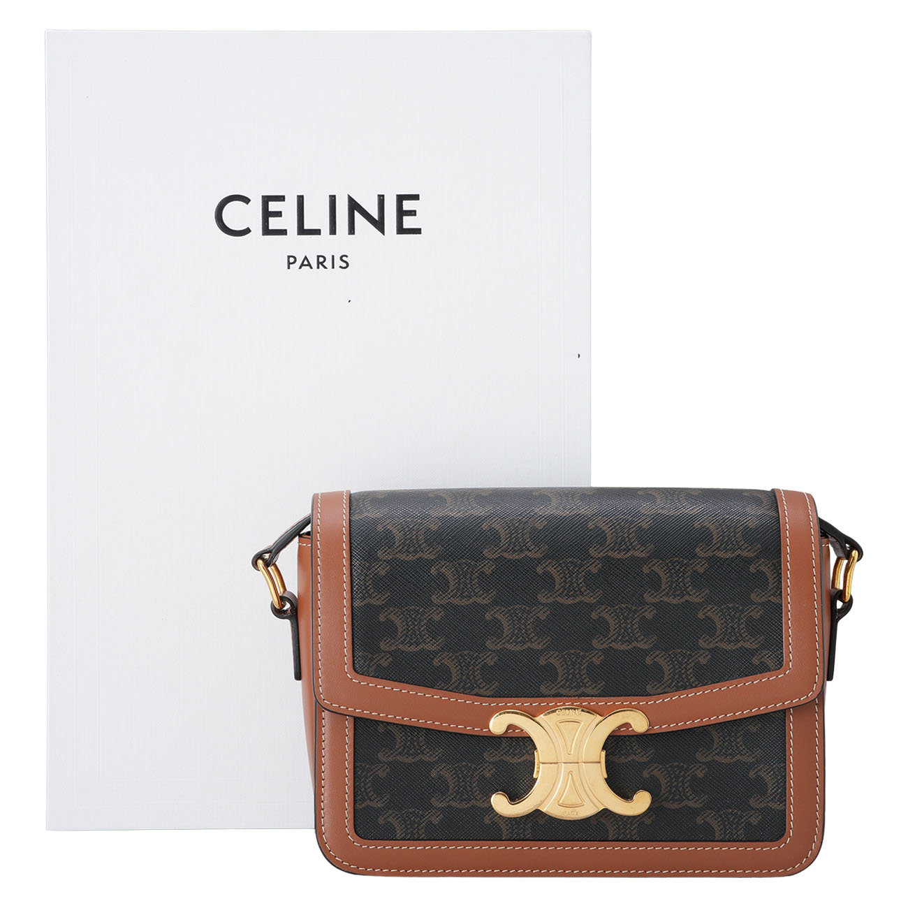 CELINE(USED)셀린느 틴 트리옹프 숄더백