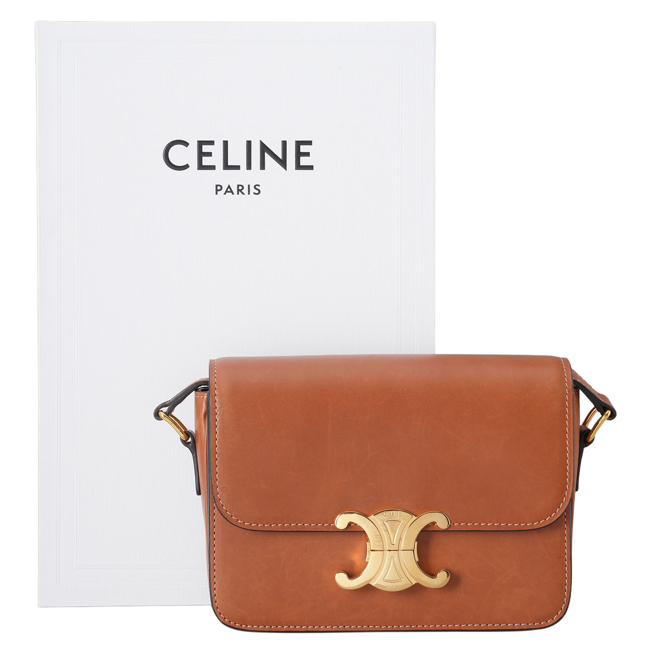 CELINE(USED)셀리느 틴 트리옹프 숄더백