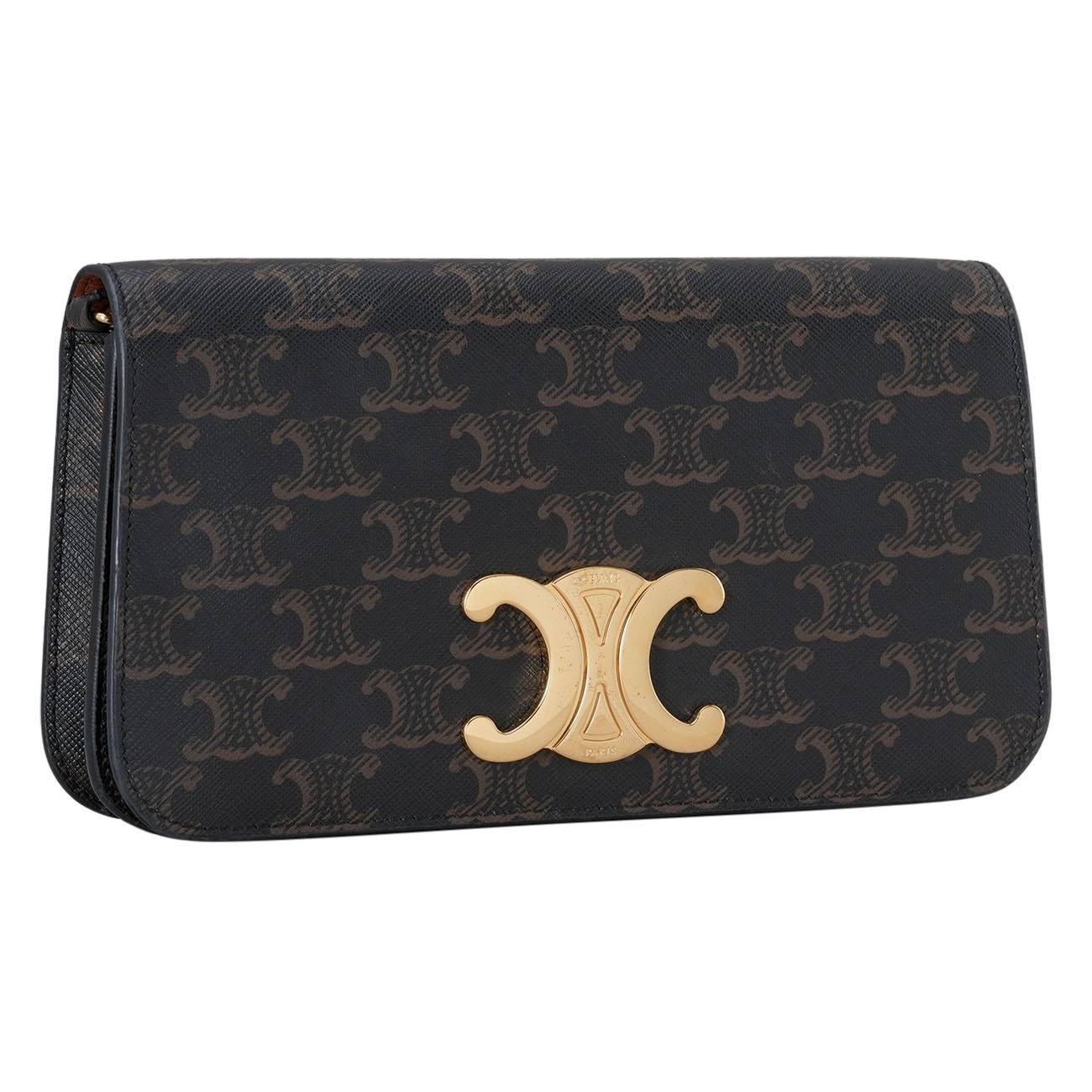 CELINE(USED)셀린느 트리옹프 멀티 포쉐트 체인 숄더백
