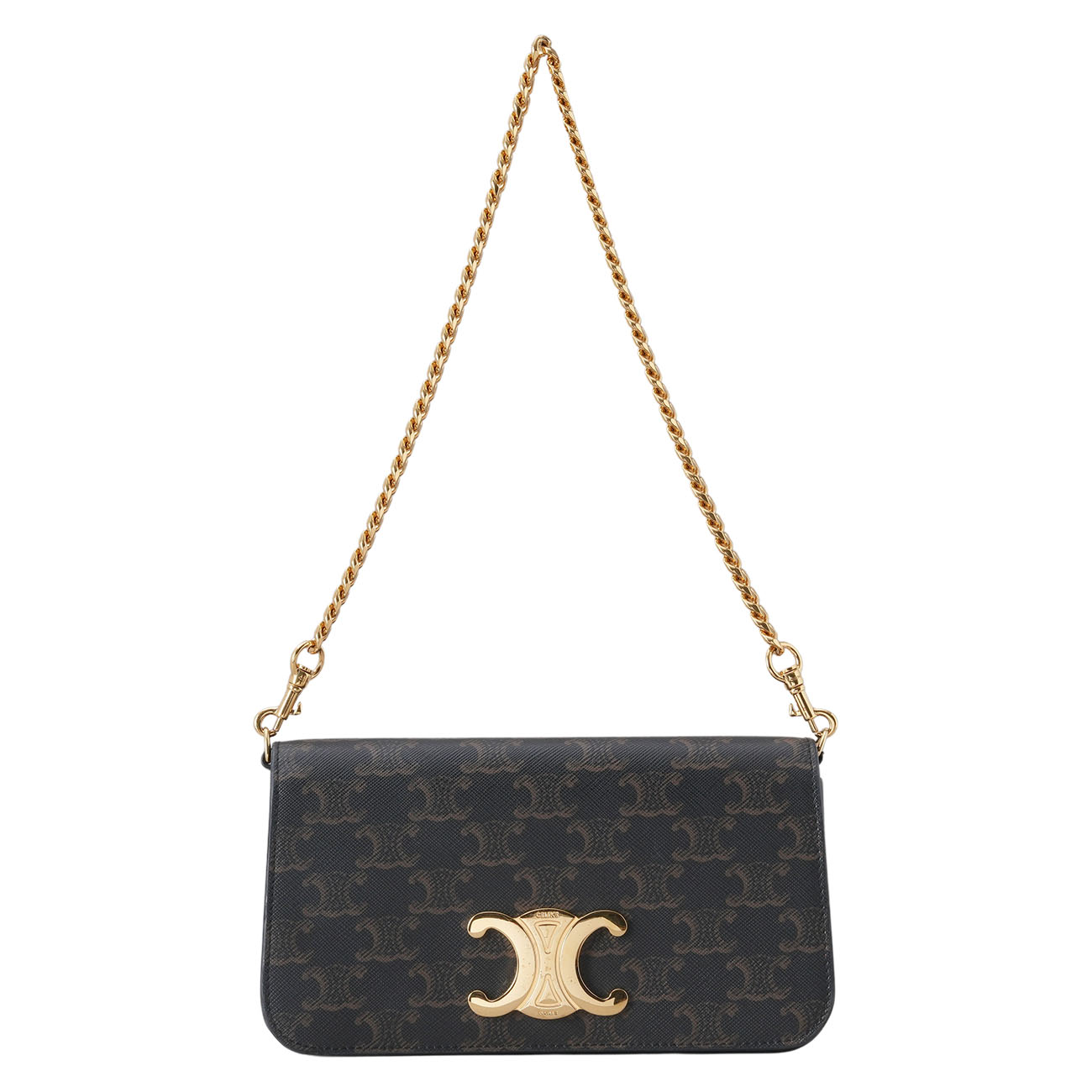 CELINE(USED)셀린느 트리옹프 멀티 포쉐트 체인 숄더백