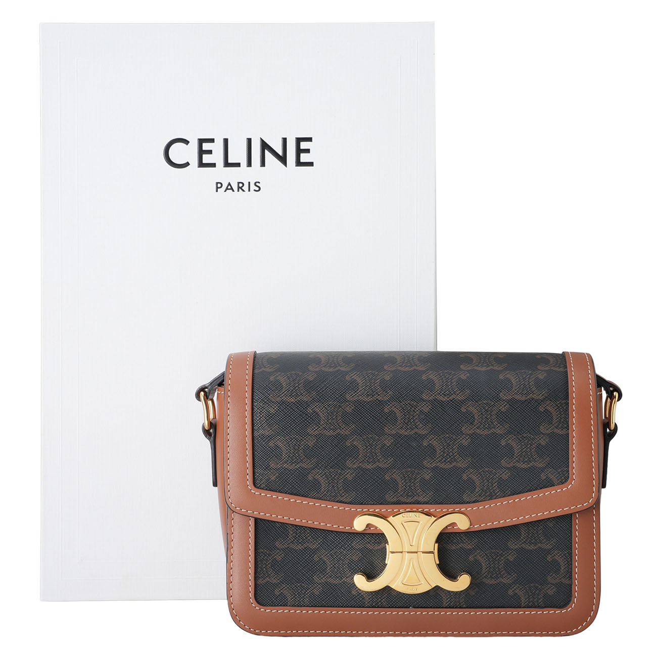 CELINE(USED)셀린느 틴 트리옹프 숄더백