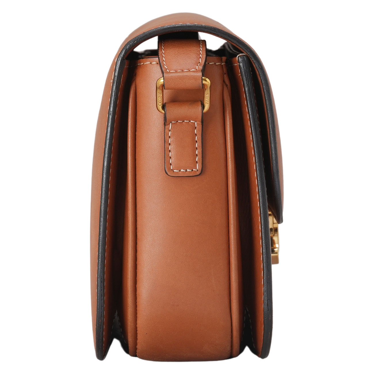 CELINE(USED)셀린느 트리옹프 레더 숄더백