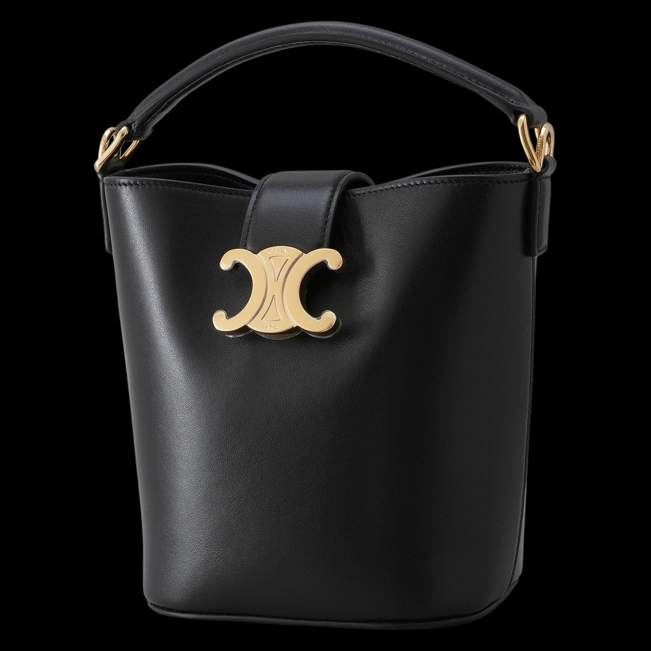 CELINE(USED)셀린느 미니 루이즈 버킷백 블랙