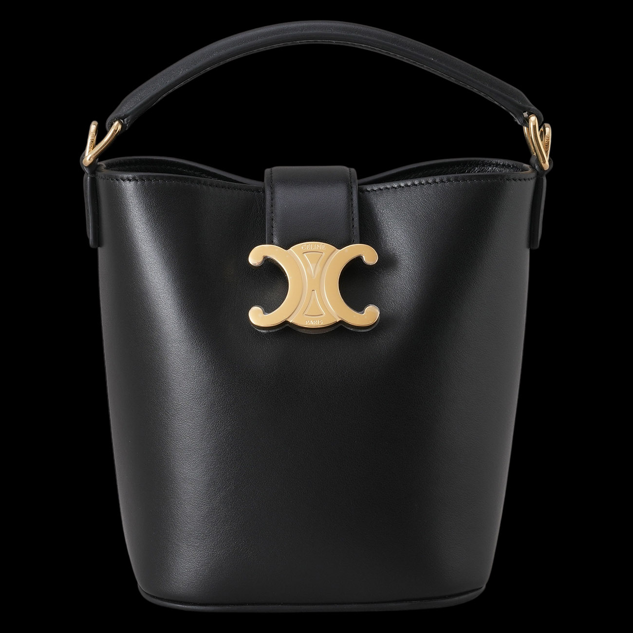 CELINE(USED)셀린느 미니 루이즈 버킷백 블랙