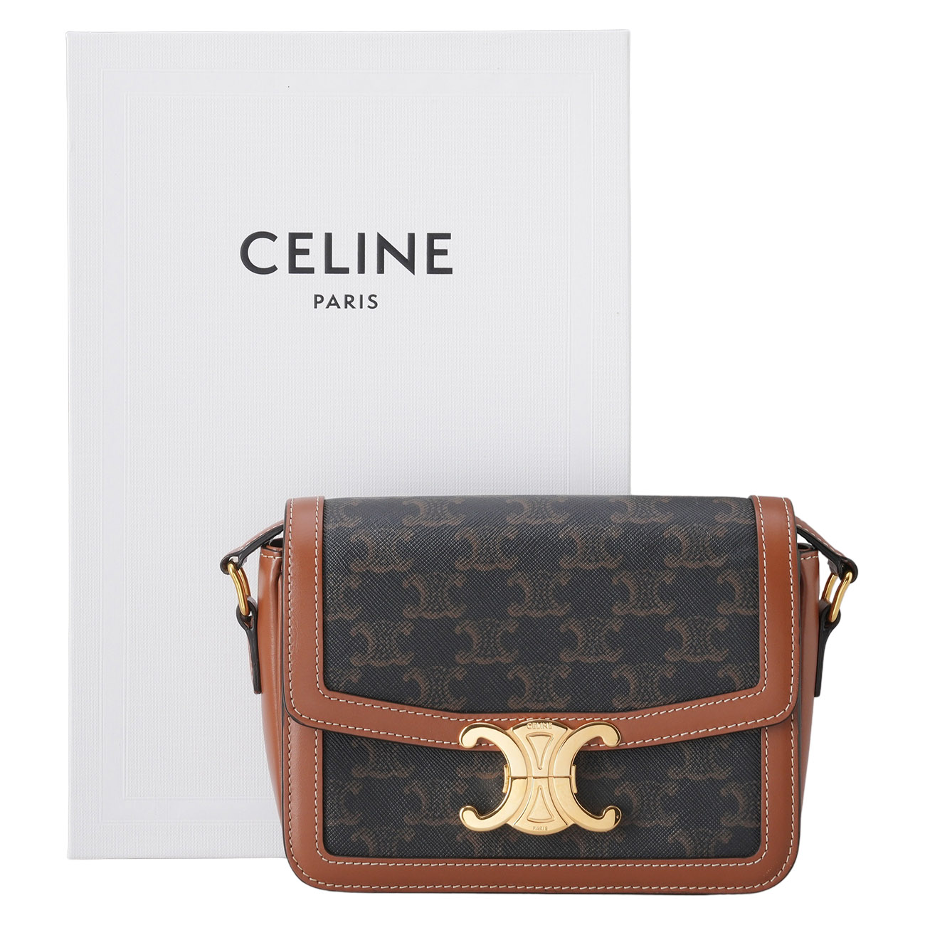 CELINE(USED)셀린느 틴 트리옹프 숄더백