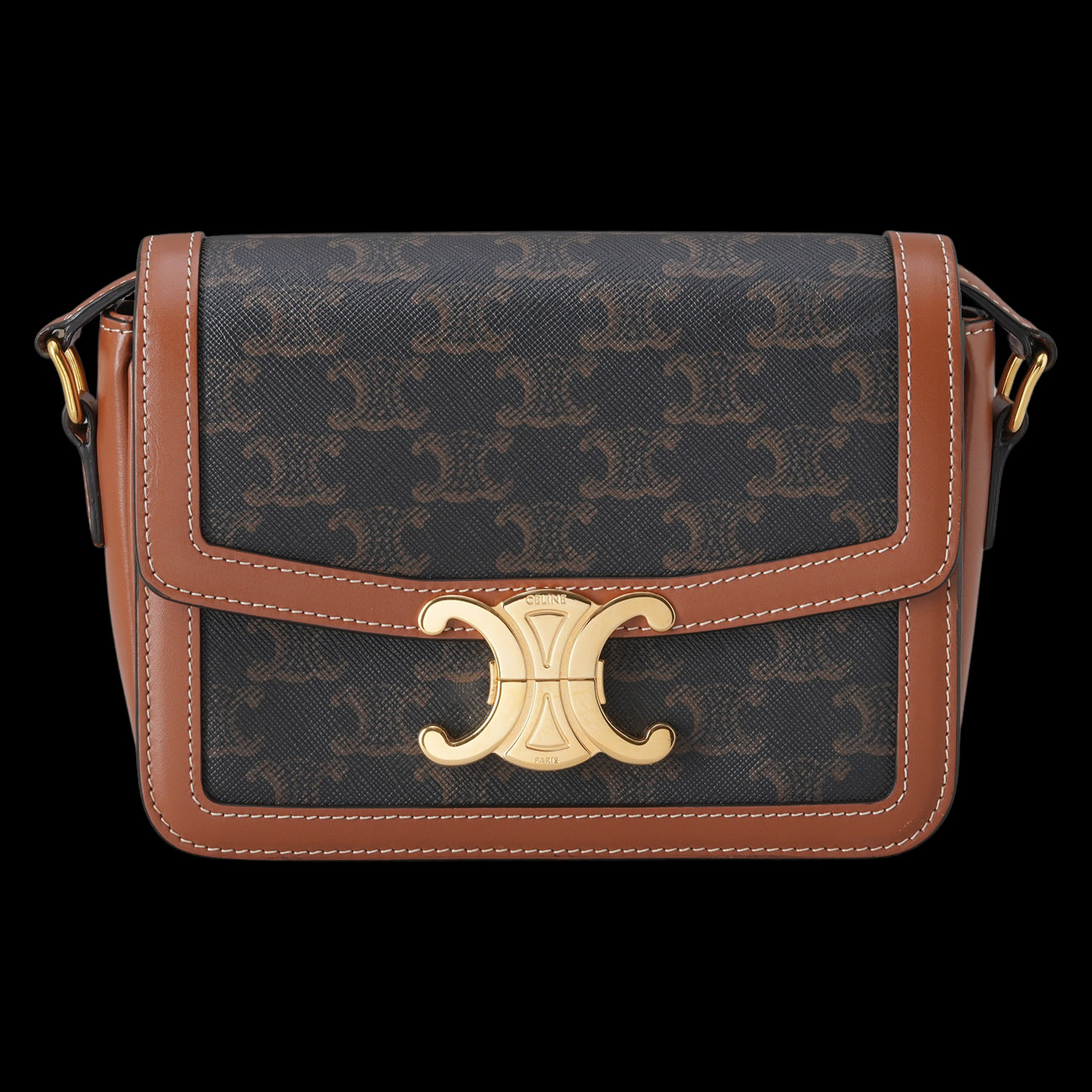 CELINE(USED)셀린느 틴 트리옹프 숄더백