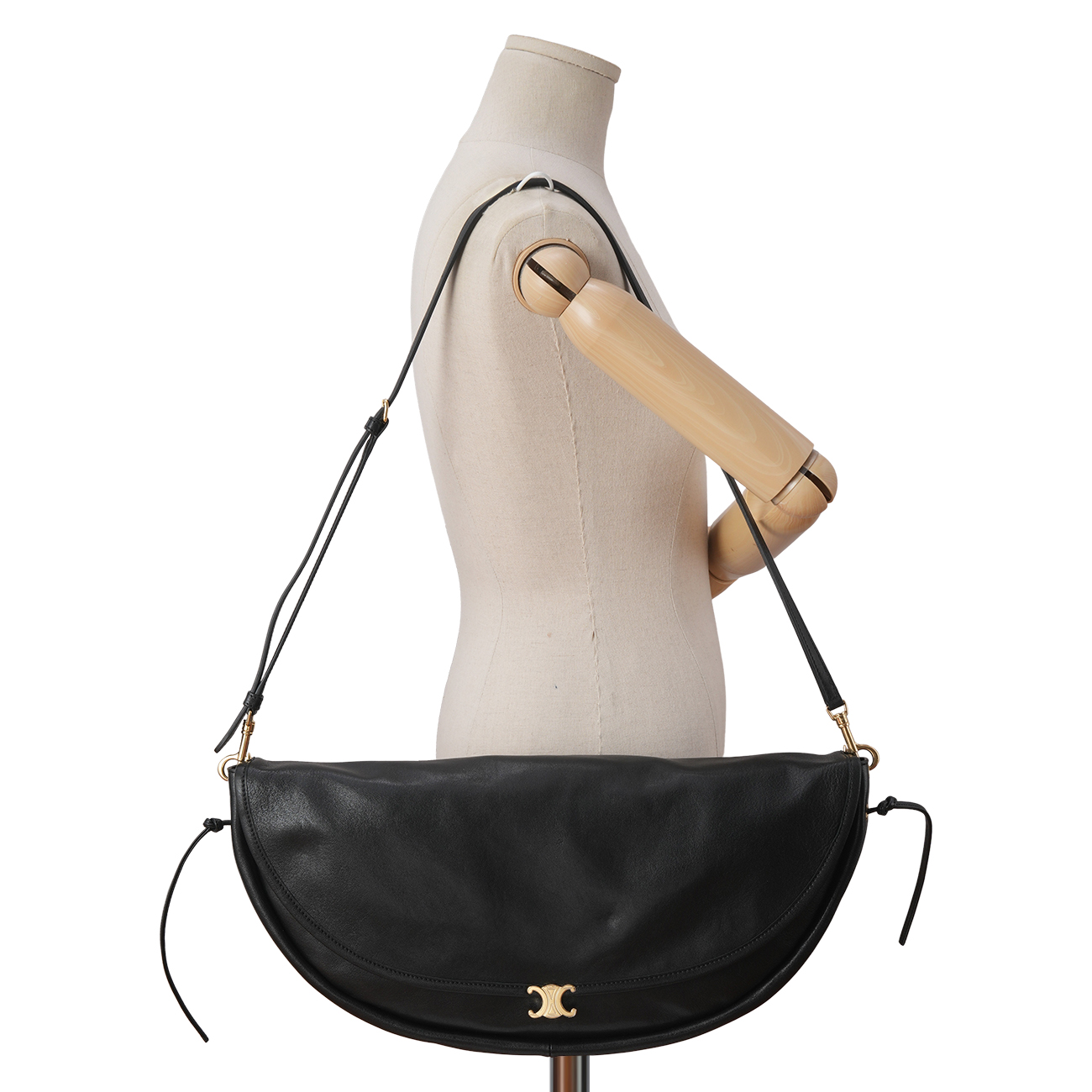 CELINE(USED)셀린느 하프문 소프트 트리옹프 백