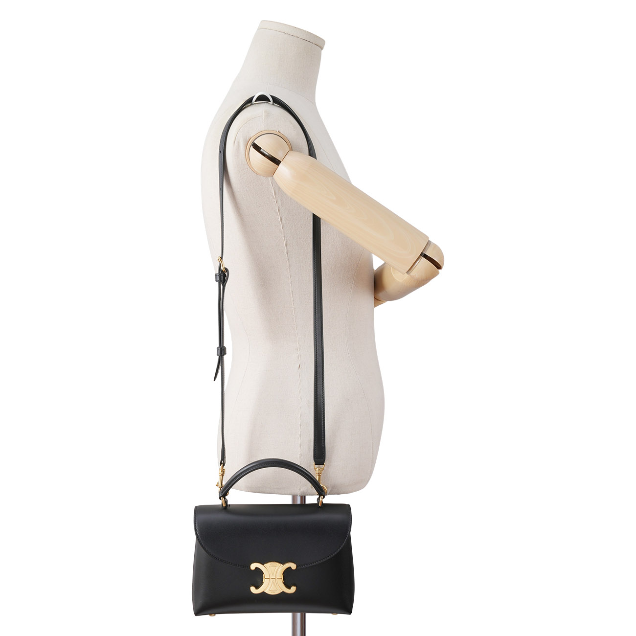 CELINE(USED)셀린느 트리옹프 새틴 틴 니노백