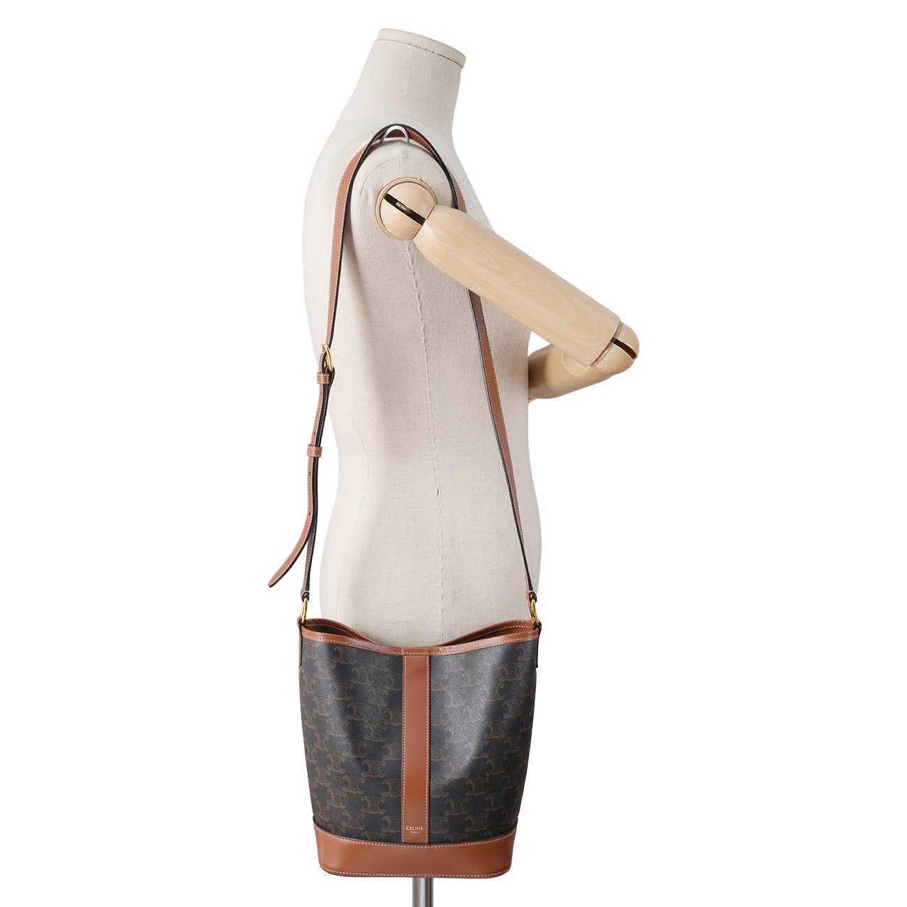 CELINE(USED)셀린느 트리옹프 버킷백 스몰