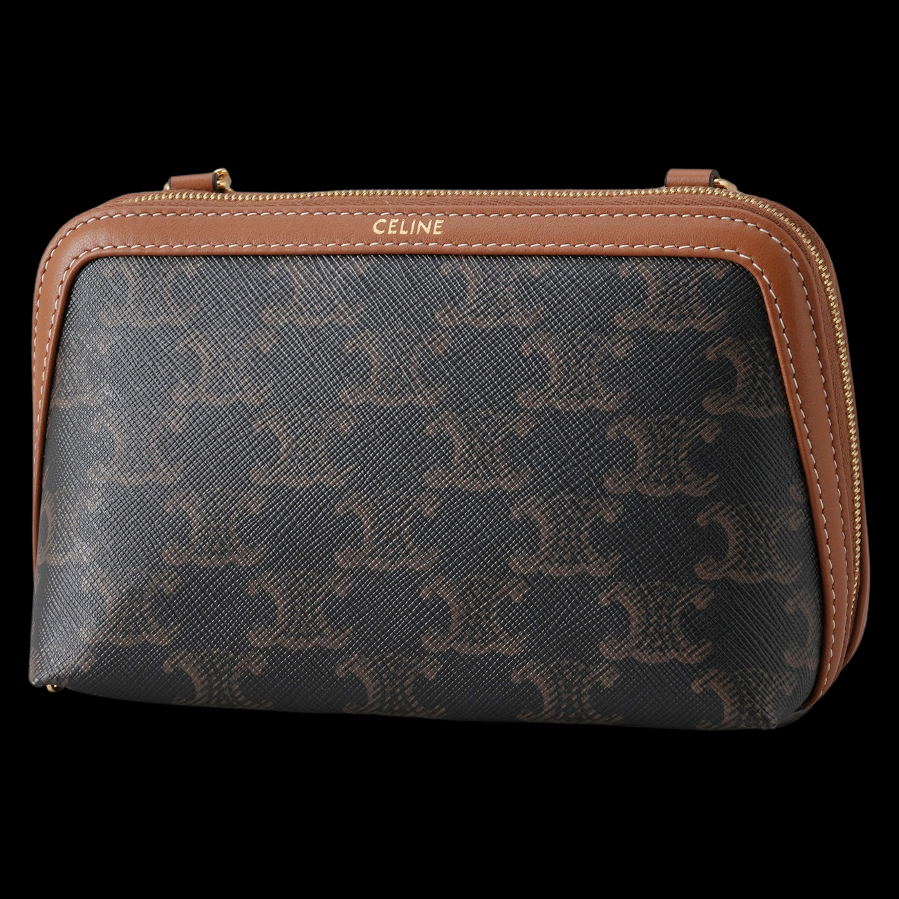CELINE(USED)셀린는 트리옹프 캔버스 체인 클러치