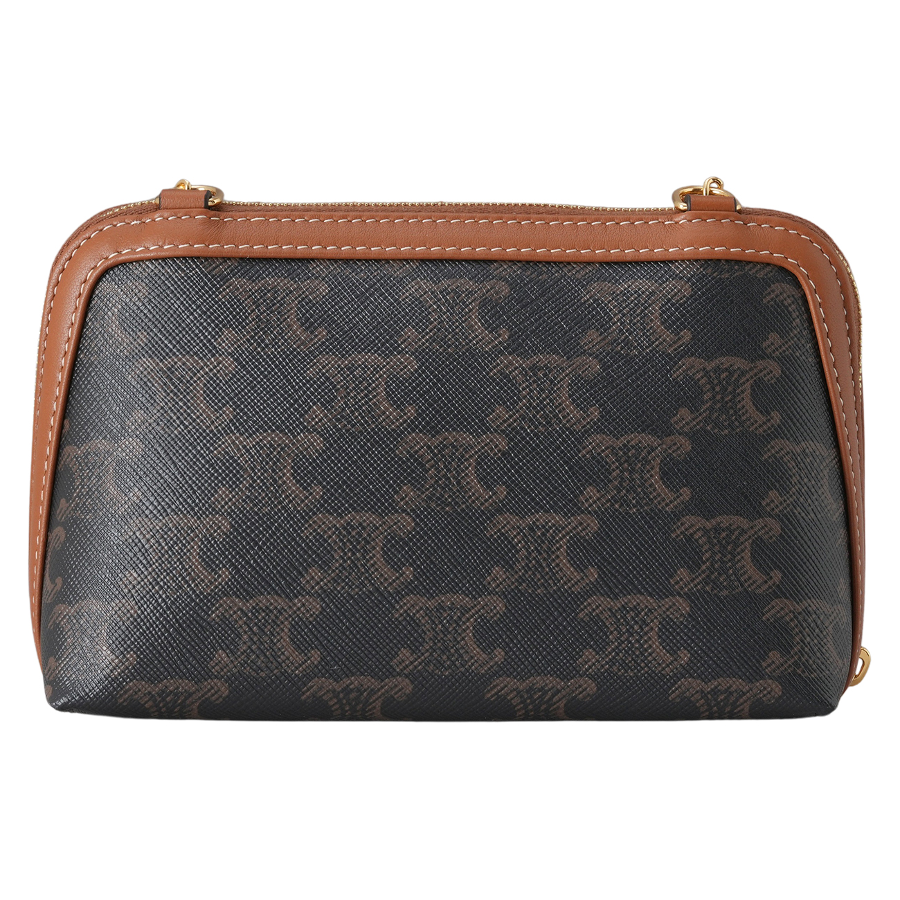 CELINE(USED)셀린는 트리옹프 캔버스 체인 클러치
