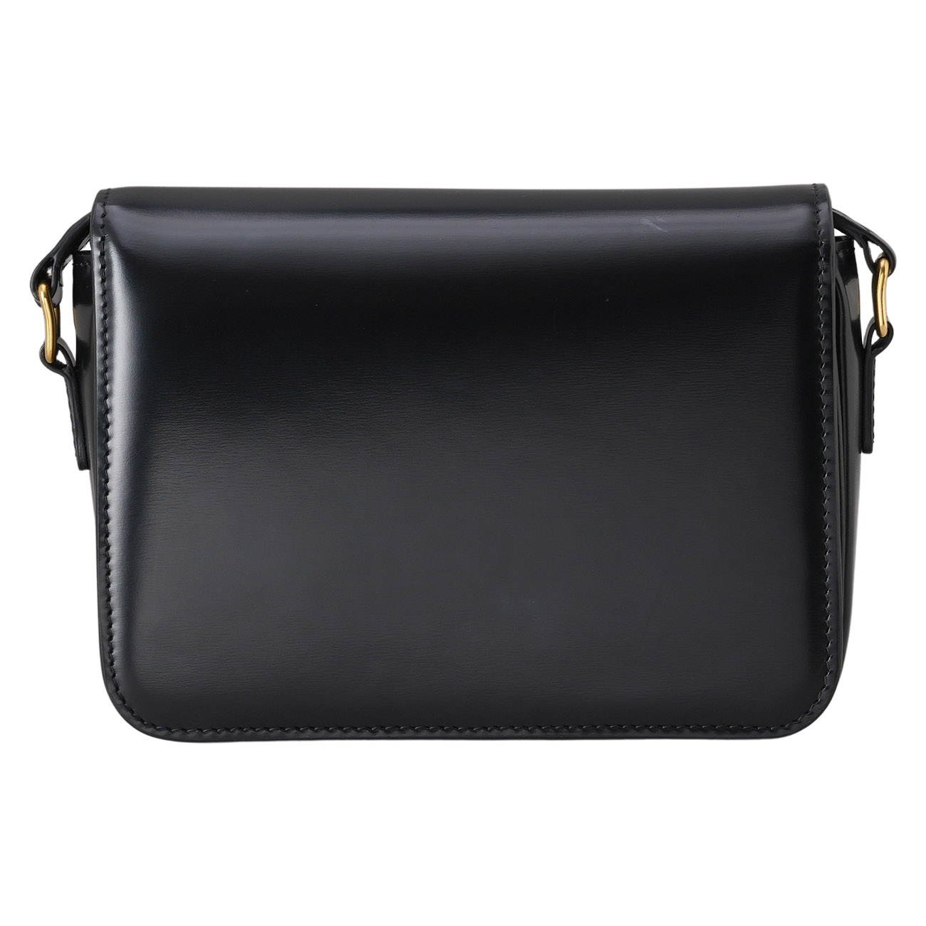 CELINE(USED)셀린트 틴 트리옹프 샤이니 카프스킨 숄더백