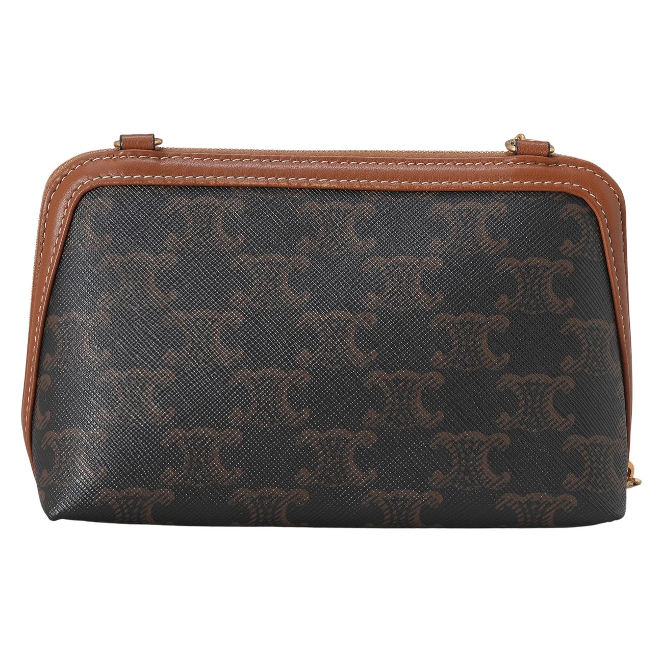 CELINE(USED)셀린느 트리옹프 캔버스 체인 클러치