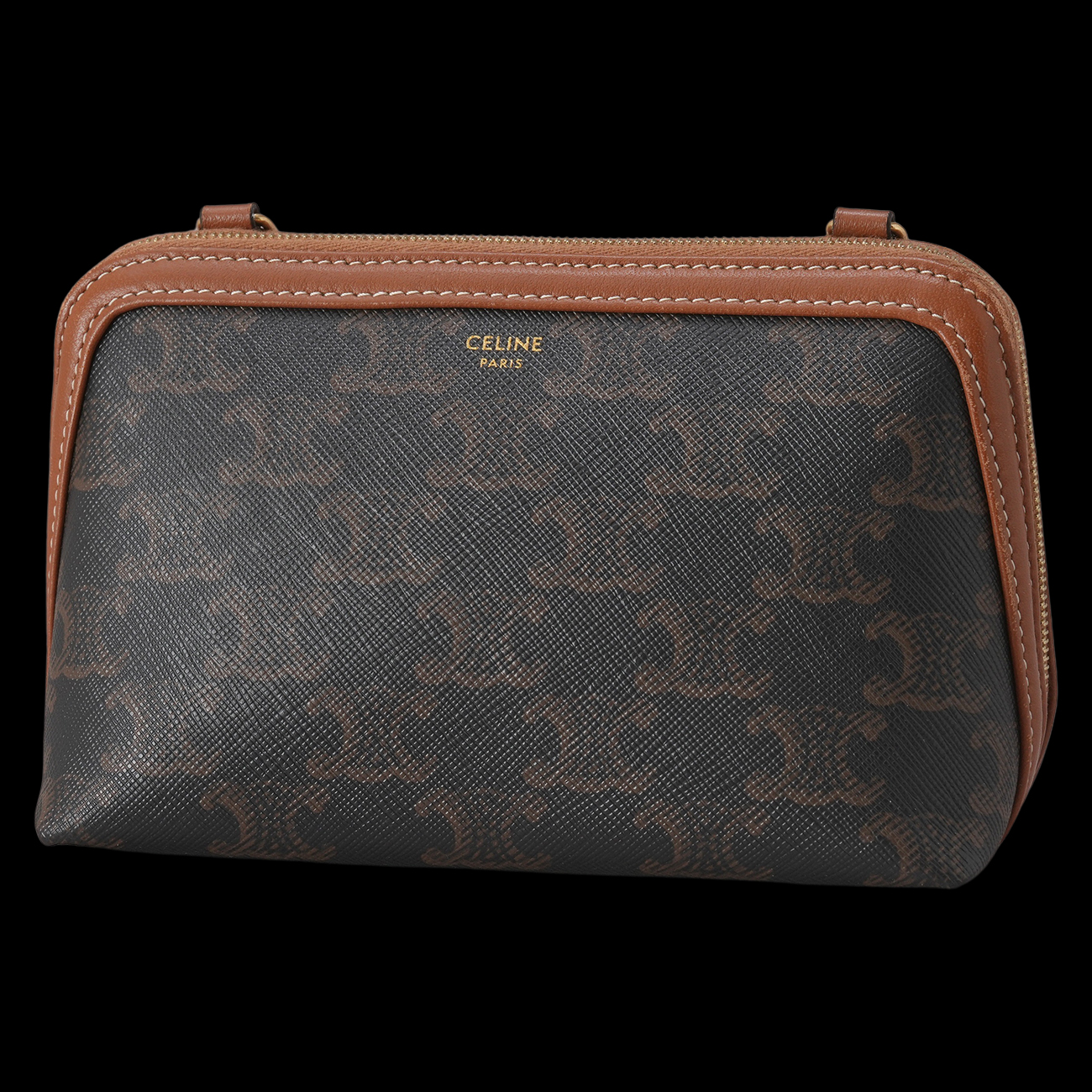 CELINE(USED)셀린느 트리옹프 캔버스 체인 클러치