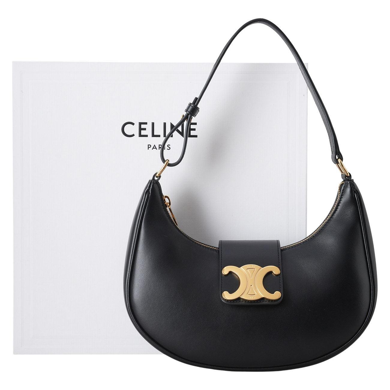 CELINE(USED)셀린느 미디엄 트리옹프 아바 백