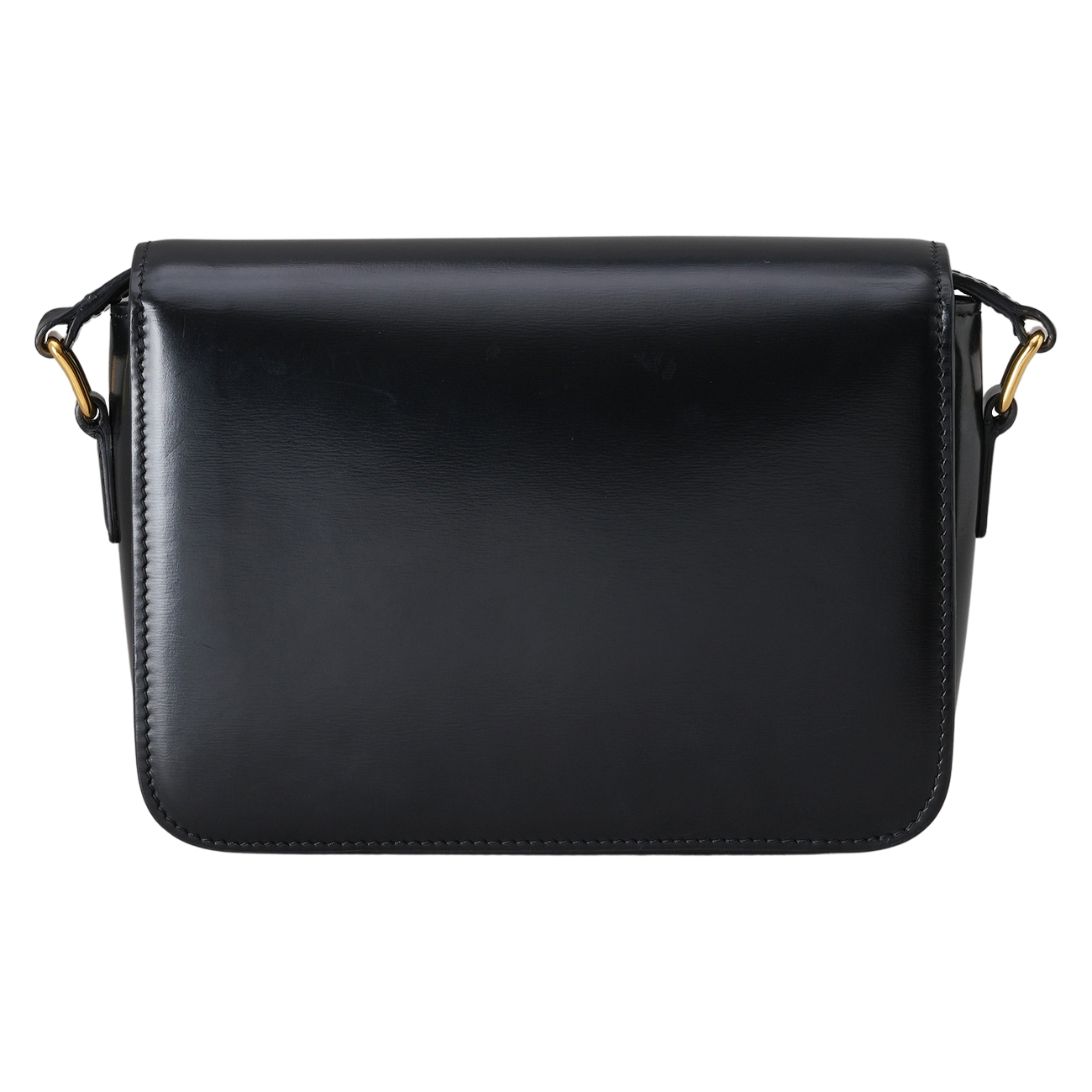 CELINE(USED)셀린느 틴 트리오페 샤이니 카프스킨 스몰 숄더백