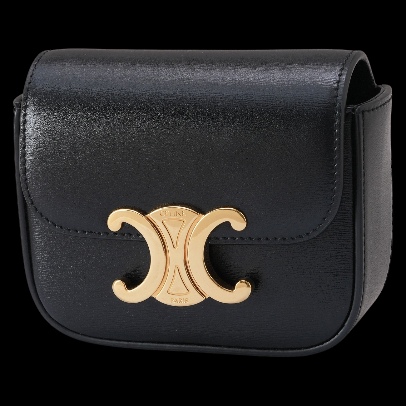CELINE(USED)셀린느 트리옹프 레더 클로드 미니