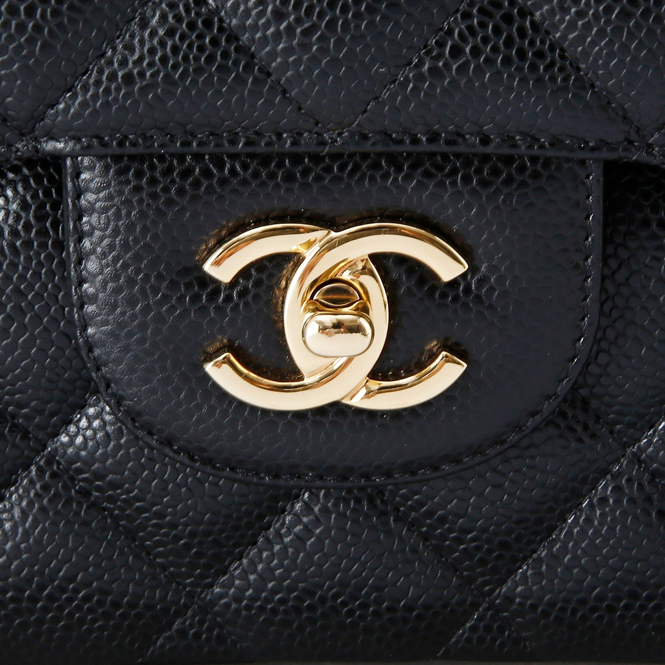CHANEL(USED)샤넬 클래식 캐비어 점보