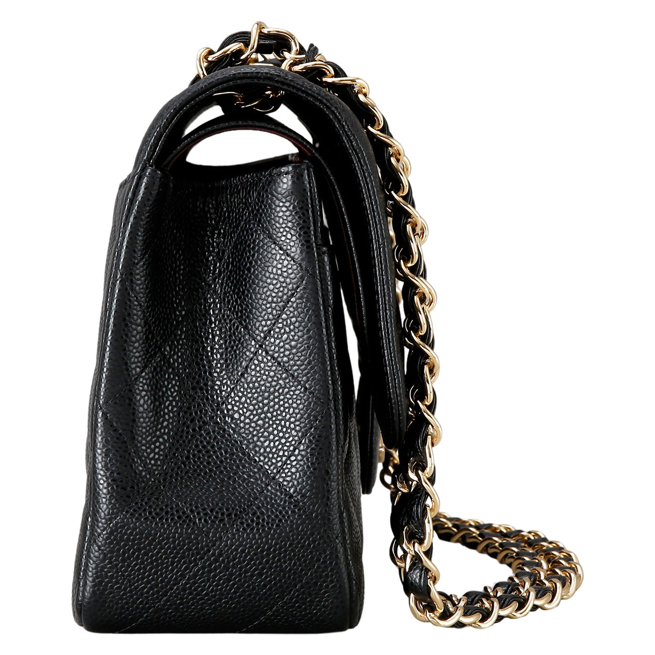 CHANEL(USED)샤넬 클래식 캐비어 점보