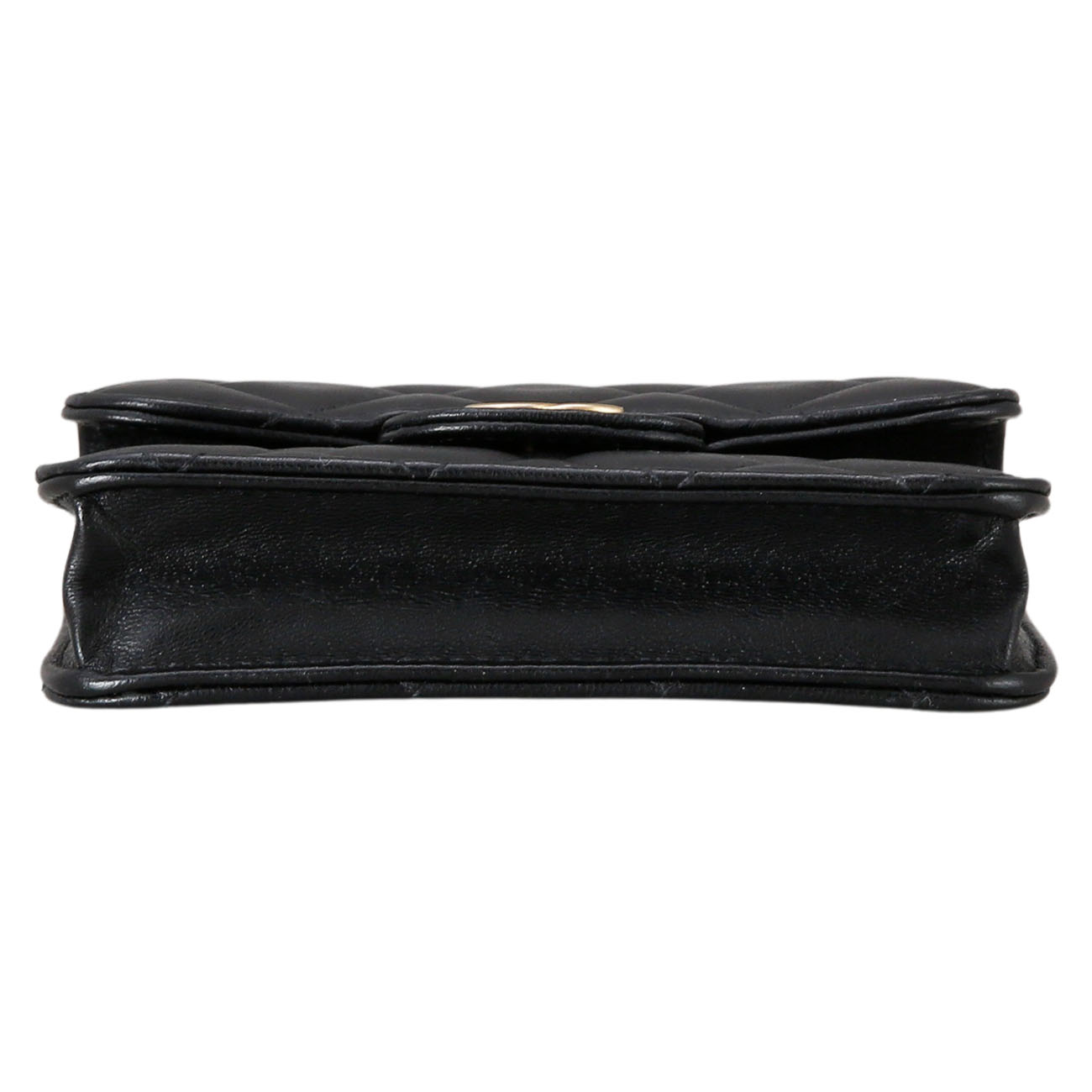 CHANEL(USED)샤넬 램스킨 탑핸들 미니플랩백