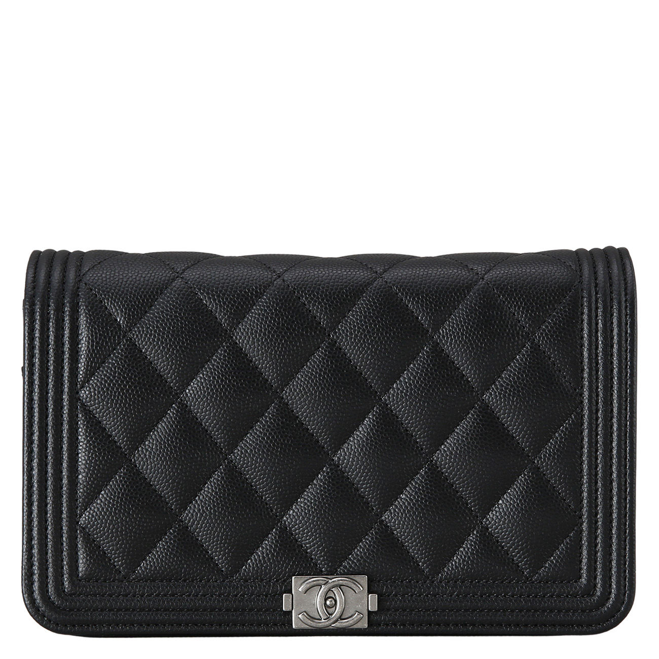 CHANEL(USED)샤넬 클래식 캐비어 WOC
