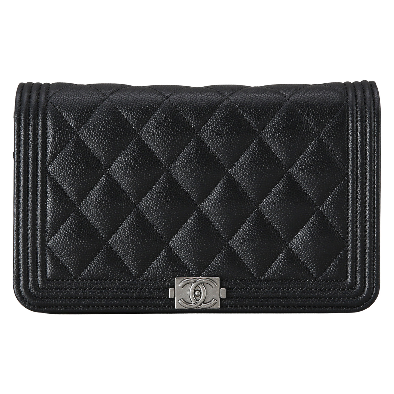 CHANEL(USED)샤넬 클래식 캐비어 WOC