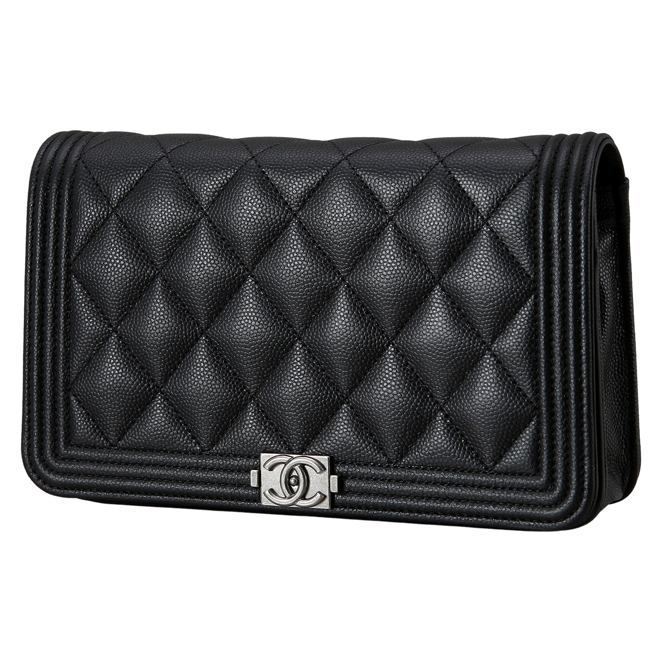 CHANEL(USED)샤넬 클래식 캐비어 WOC