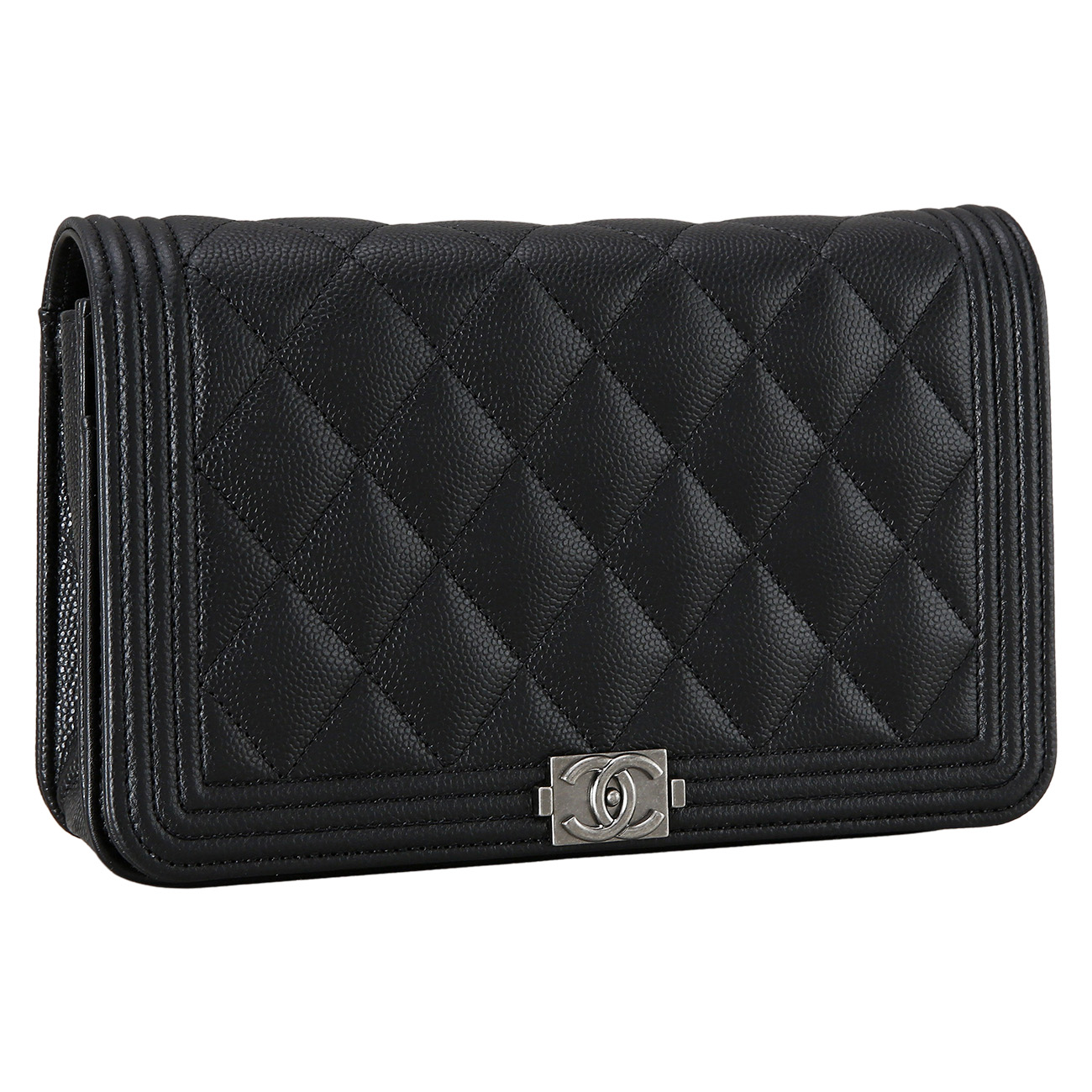 CHANEL(USED)샤넬 클래식 캐비어 WOC