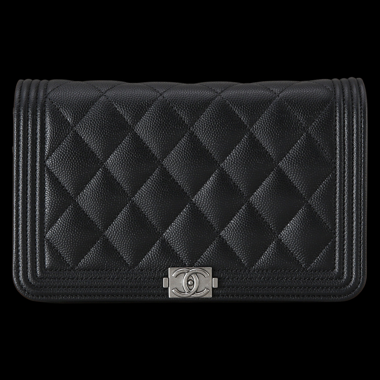CHANEL(USED)샤넬 클래식 캐비어 WOC