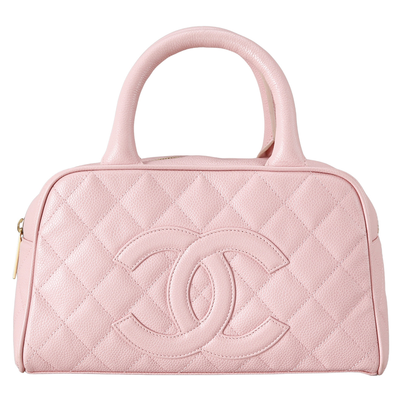 CHANEL(USED)샤넬 시즌 캐비어 보스톤백