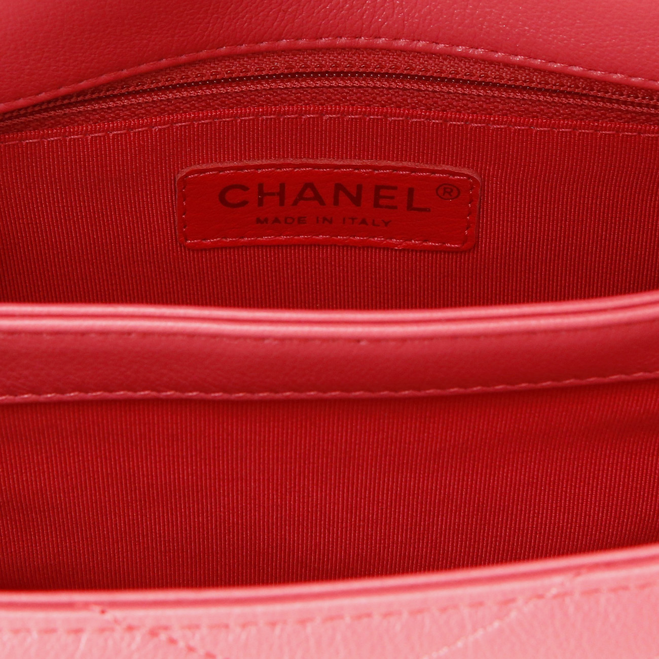 CHANEL(USED)샤넬 시즌 쉐브론 탑핸들 체인 플랩백
