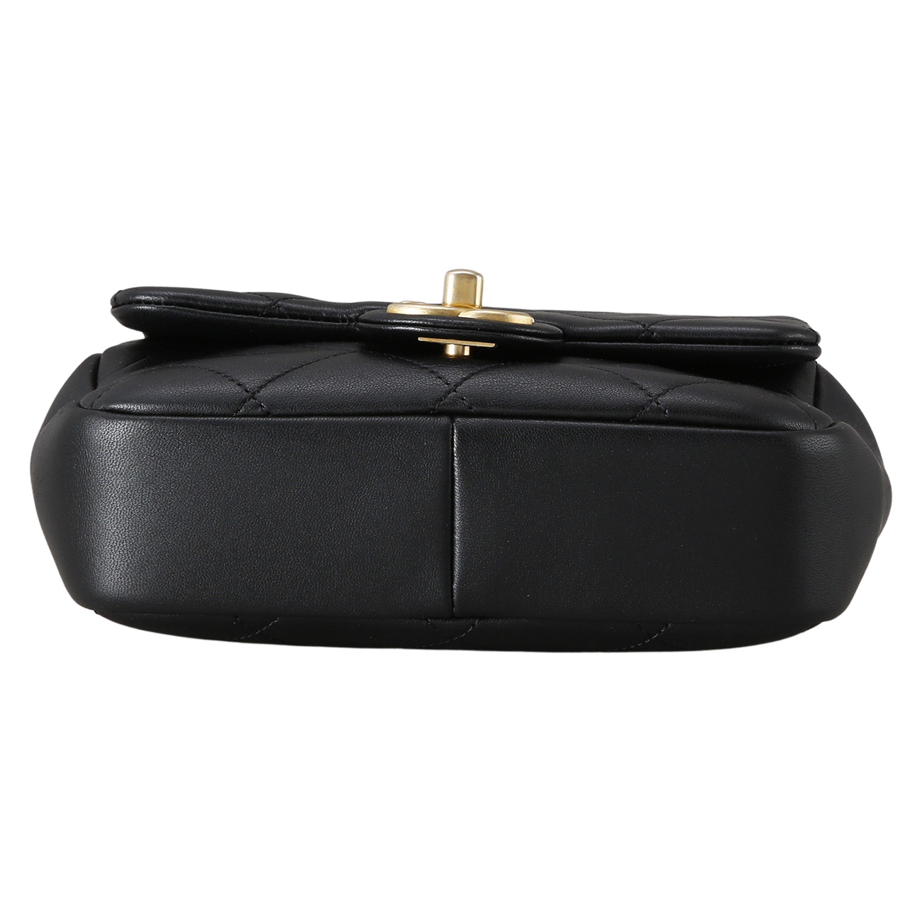 CHANEL(USED)샤넬 AS1357 원형 탑핸들 미니 플랩백