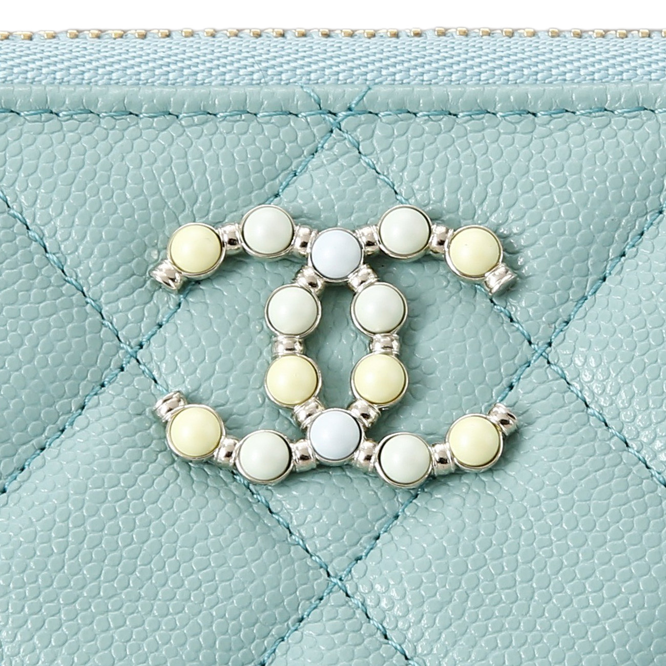 CHANEL(USED)샤넬 캐비어 캐비어 시즌 클러치 미듐