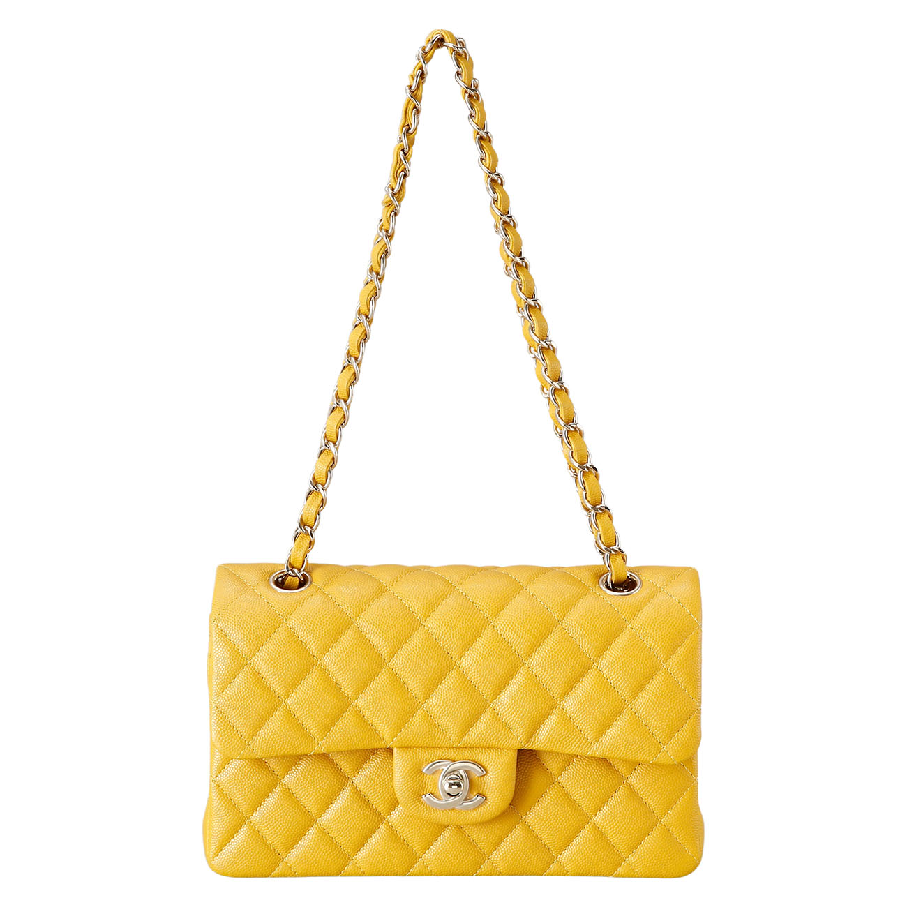 CHANEL(USED)샤넬 캐비어 클래식 스몰 플랩백