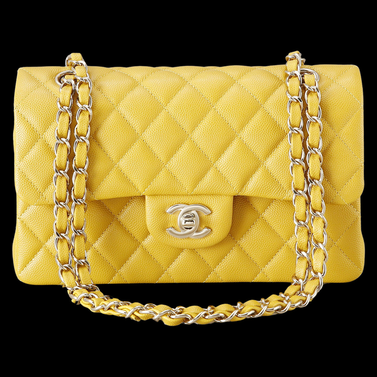 CHANEL(USED)샤넬 캐비어 클래식 스몰 플랩백