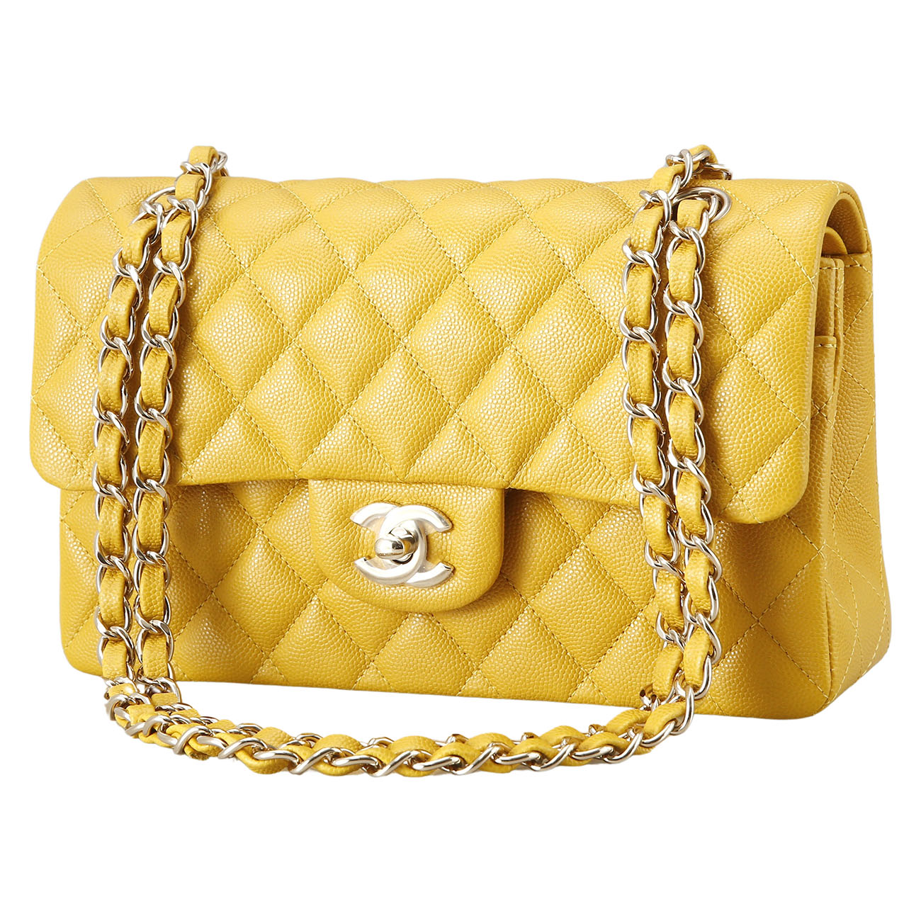 CHANEL(USED)샤넬 캐비어 클래식 스몰 플랩백