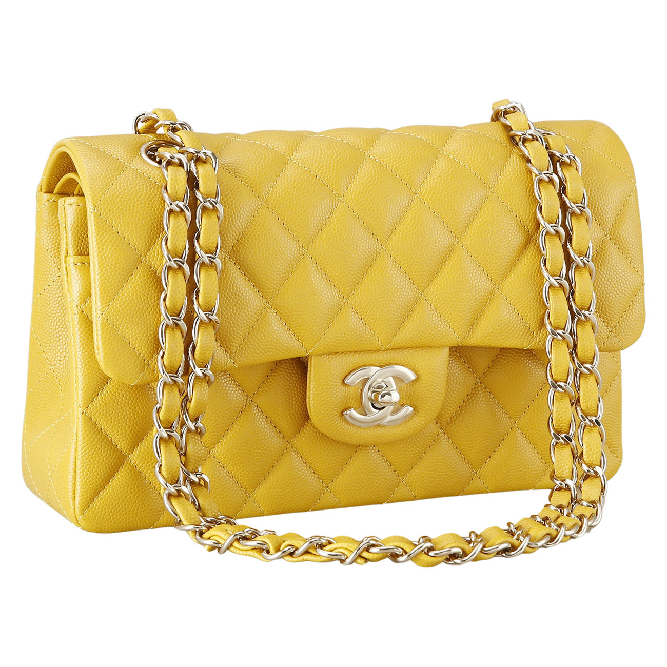 CHANEL(USED)샤넬 캐비어 클래식 스몰 플랩백