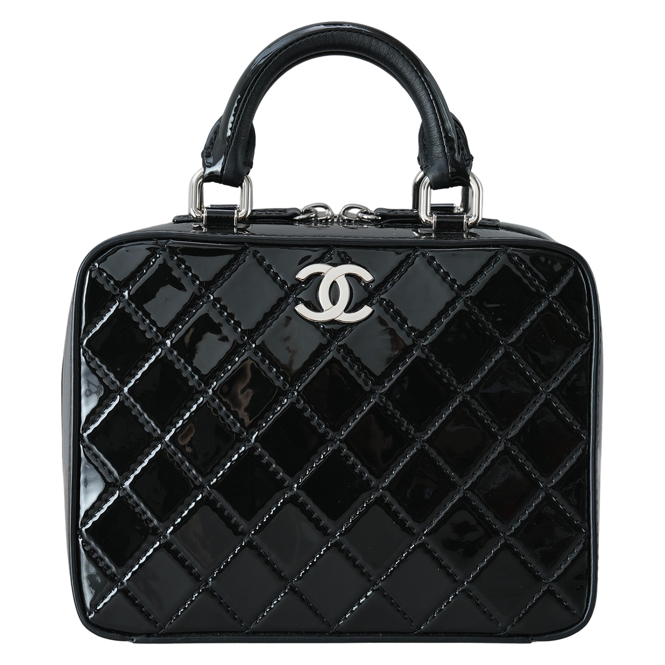 CHANEL(USED)샤넬 AS1286 페이던트 코스메틱 베니티 탑핸들