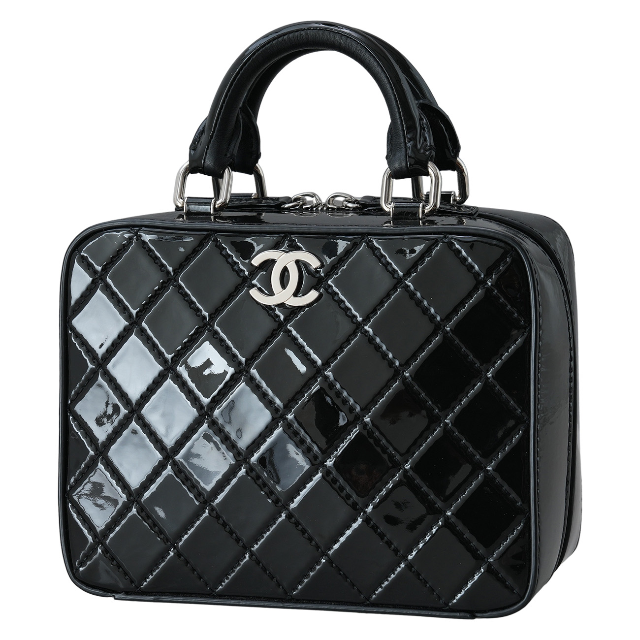 CHANEL(USED)샤넬 AS1286 페이던트 코스메틱 베니티 탑핸들