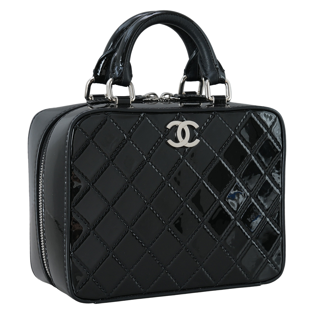 CHANEL(USED)샤넬 AS1286 페이던트 코스메틱 베니티 탑핸들