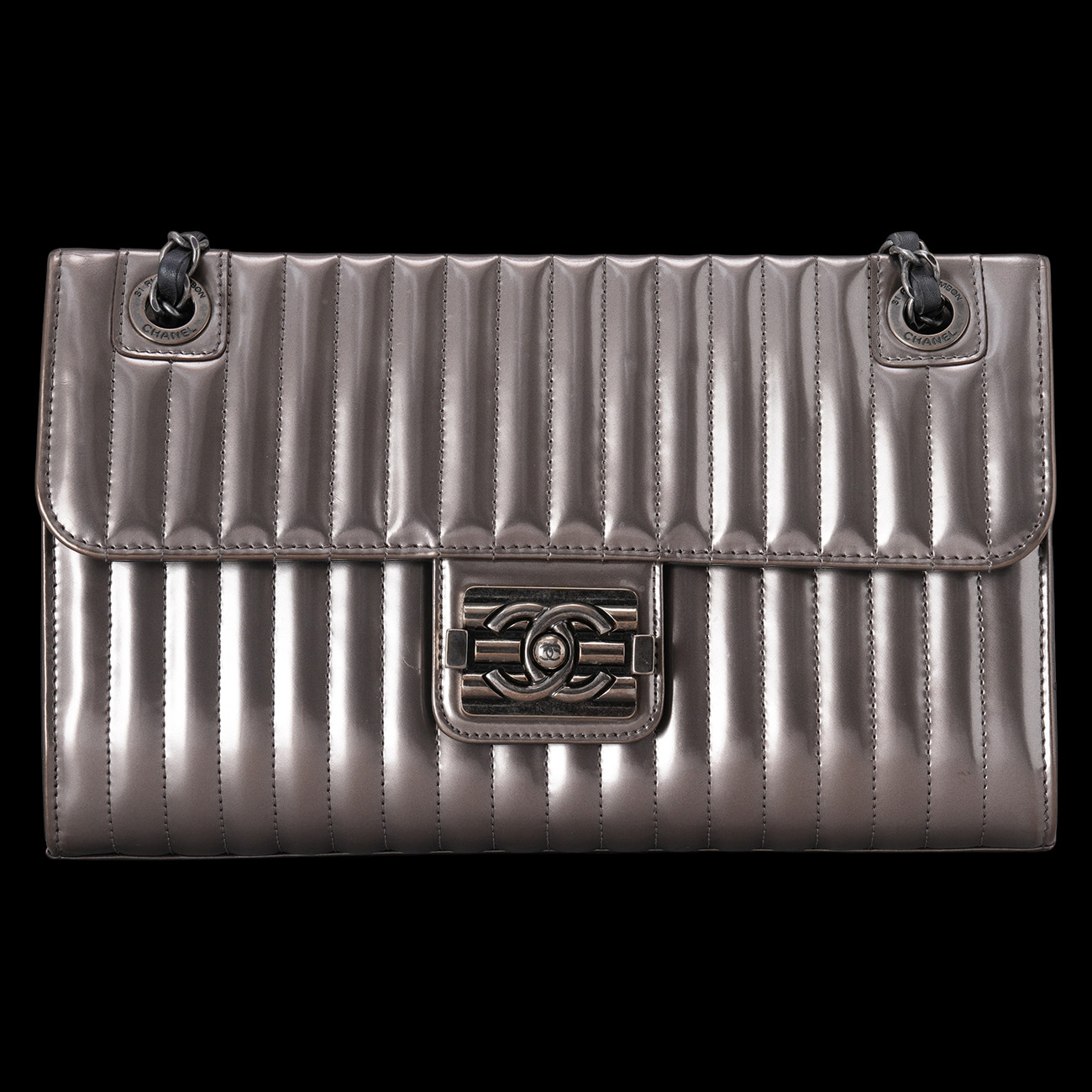 CHANEL(USED)샤넬 시즌 체인 플랩백